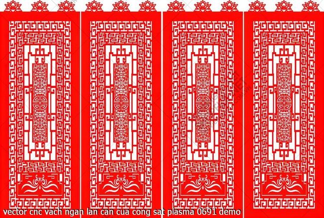 vector cnc vach ngan lan can cua cong sat plasma 0691